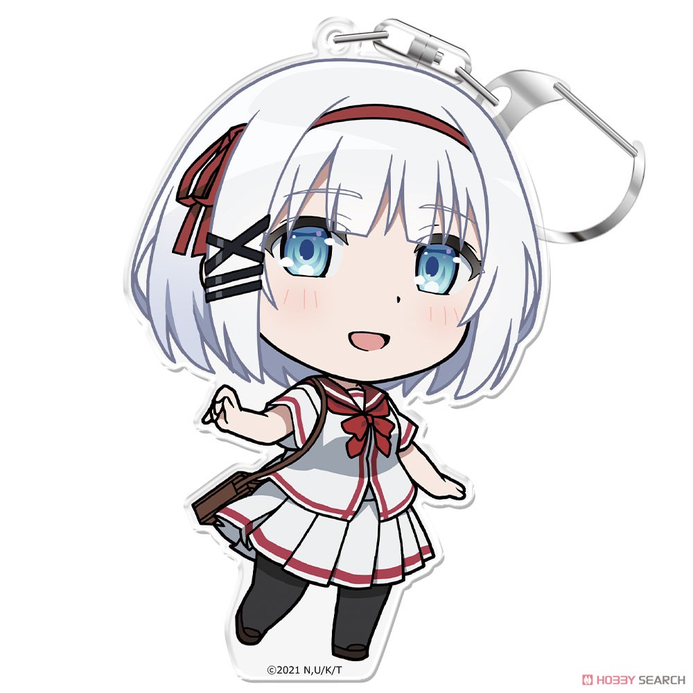 探偵はもう、死んでいる。 ぷにこれ！キーホルダー(スタンド付) シエスタ 制服ver. 3
