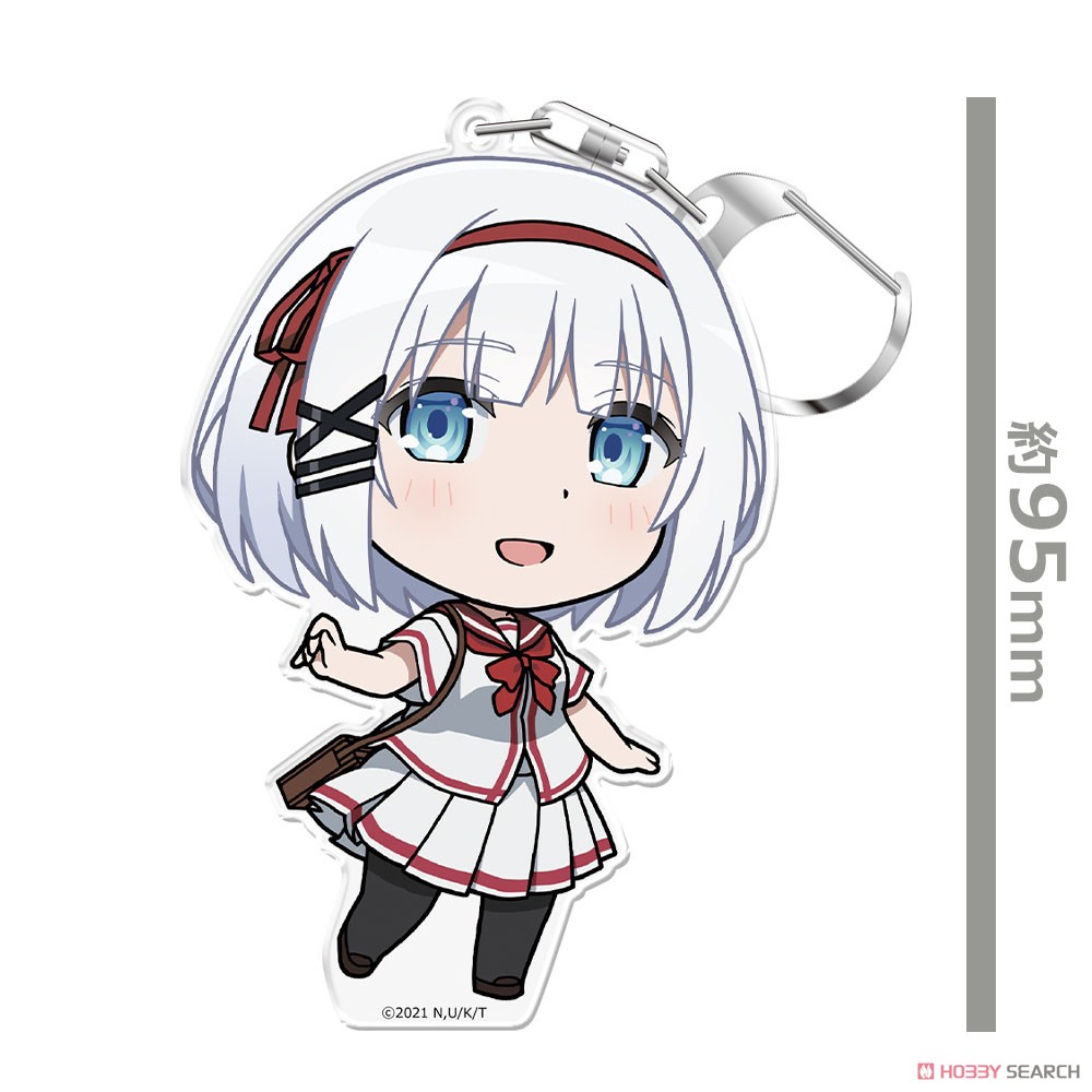 探偵はもう、死んでいる。 ぷにこれ！キーホルダー(スタンド付) シエスタ 制服ver. 4