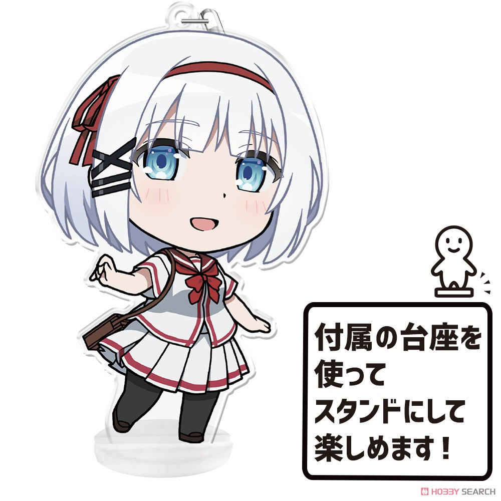 探偵はもう、死んでいる。 ぷにこれ！キーホルダー(スタンド付) シエスタ 制服ver. 6