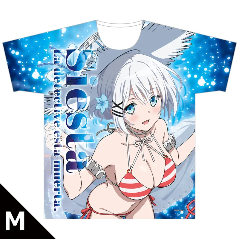 探偵はもう、死んでいる。 フルグラフィックTシャツ［シエスタ］ Mサイズ 【描き下ろし】