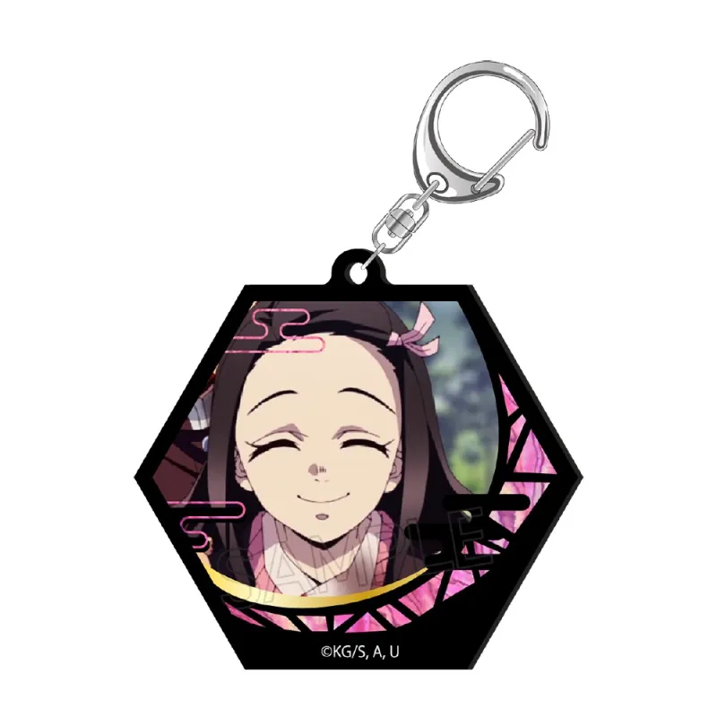 螺鈿風シリーズ　アクリルキーホルダー　竈門禰󠄀豆子