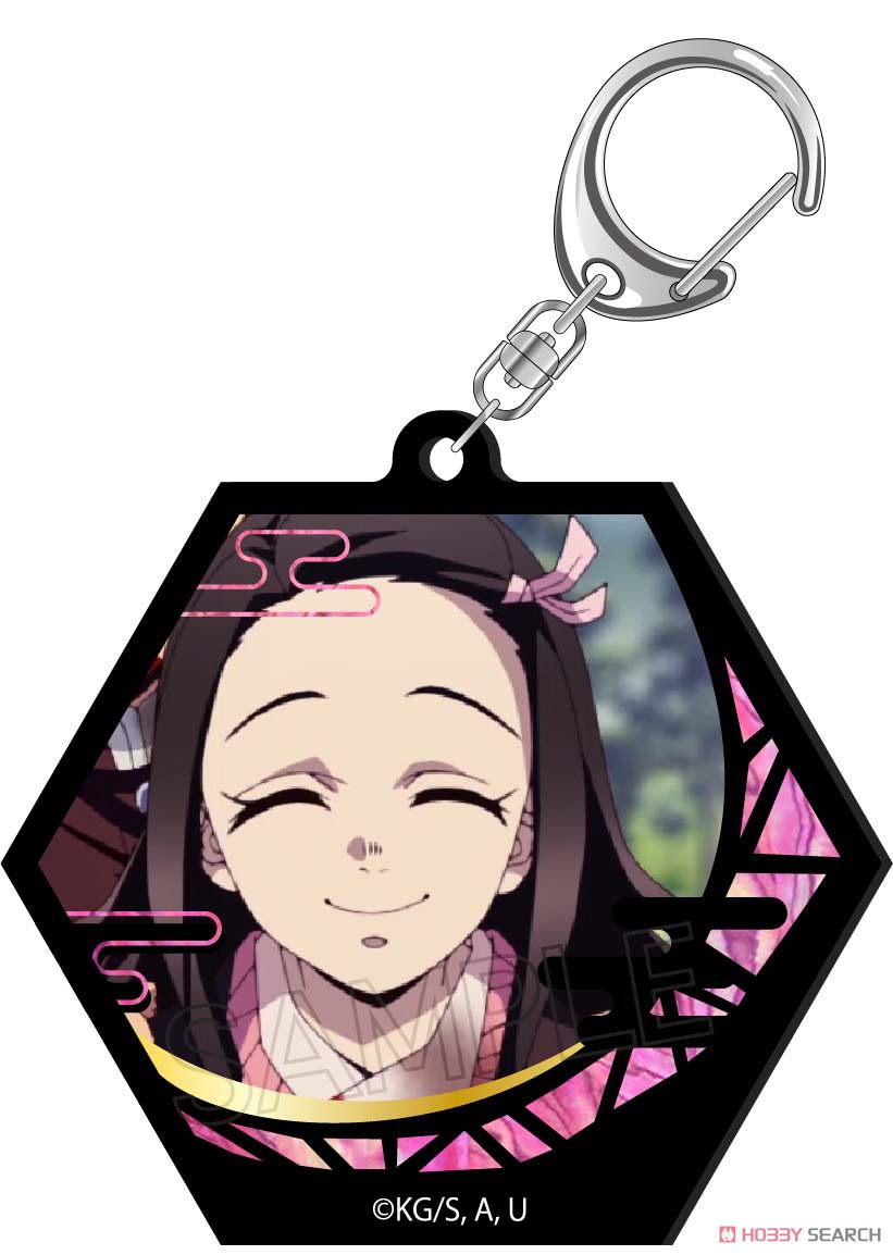 螺鈿風シリーズ　アクリルキーホルダー　竈門禰󠄀豆子 2