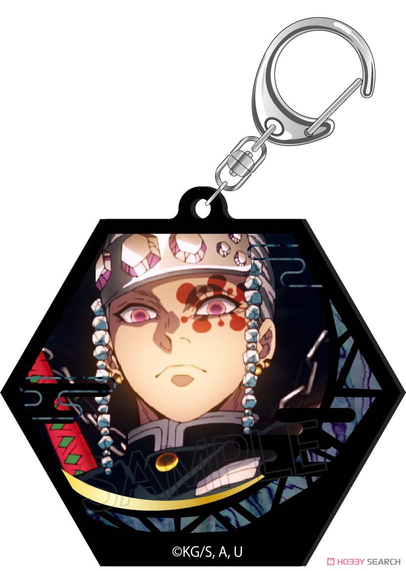 螺鈿風シリーズ　アクリルキーホルダー　宇髄天元 2