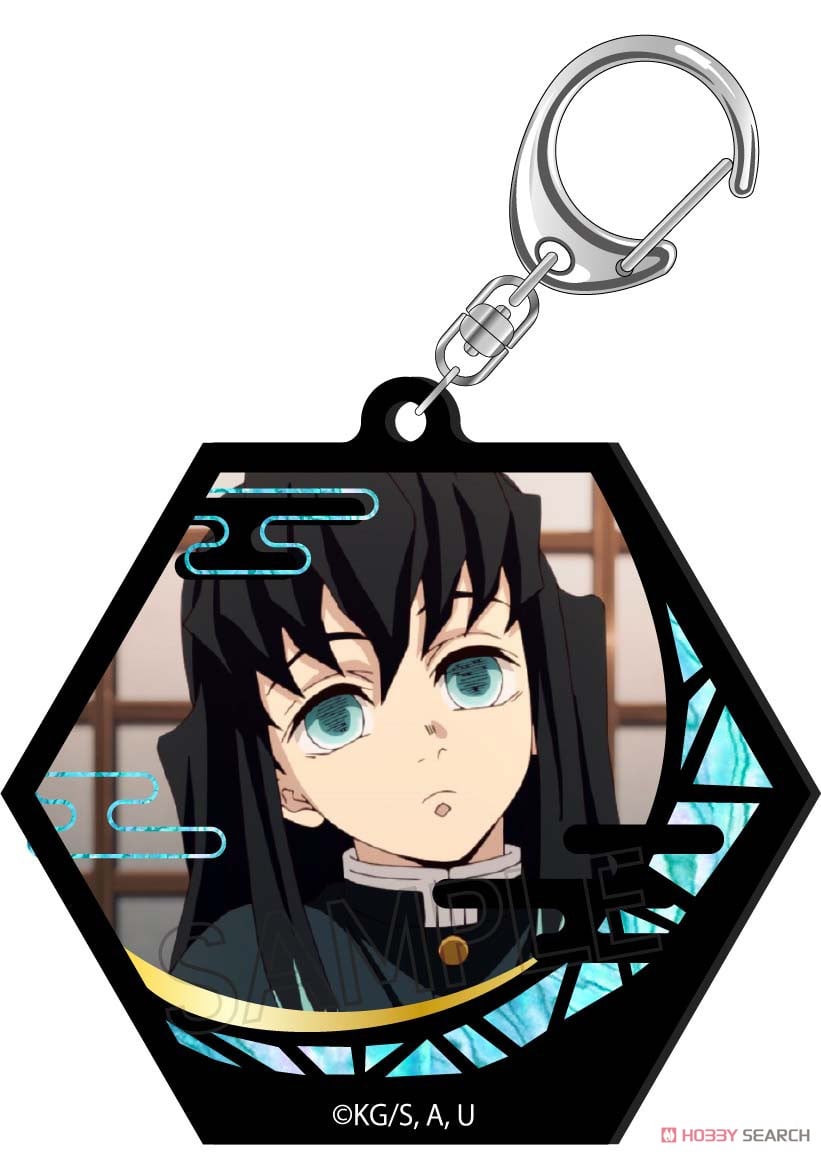 螺鈿風シリーズ　アクリルキーホルダー　時透無一郎 2