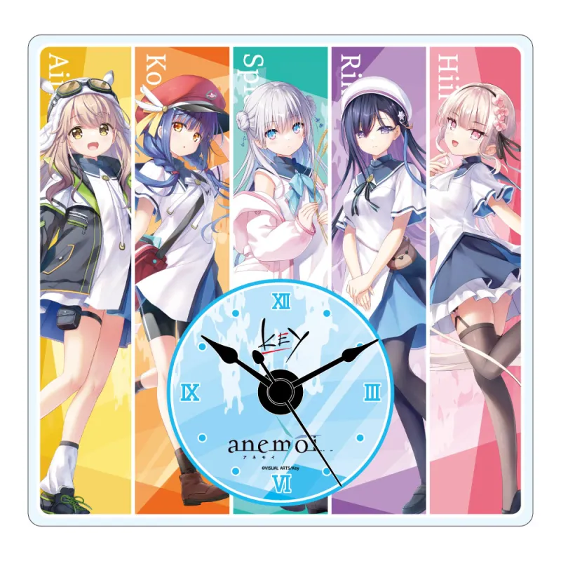 anemoi テーブルクロック キービジュアル