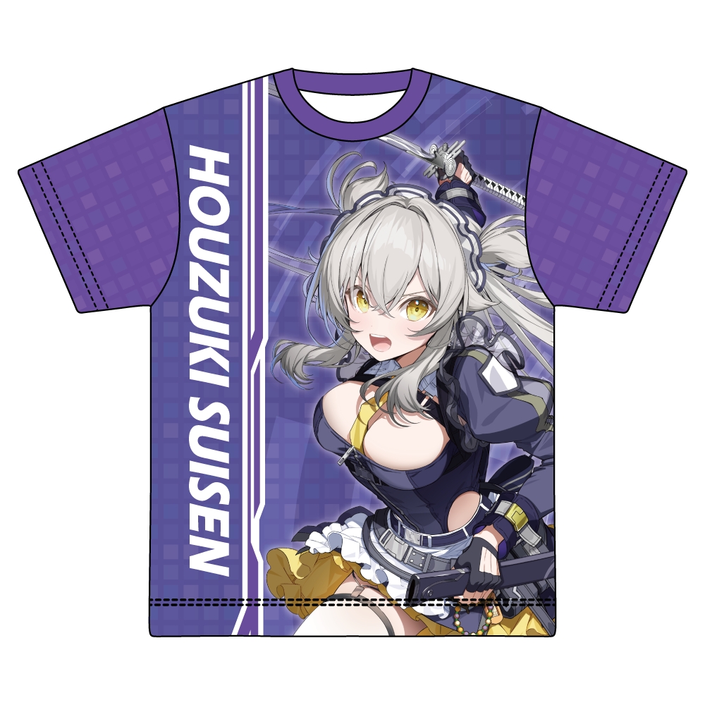 ディメンション凸ラバース!! フルグラフィックTシャツ 崩月水仙 2