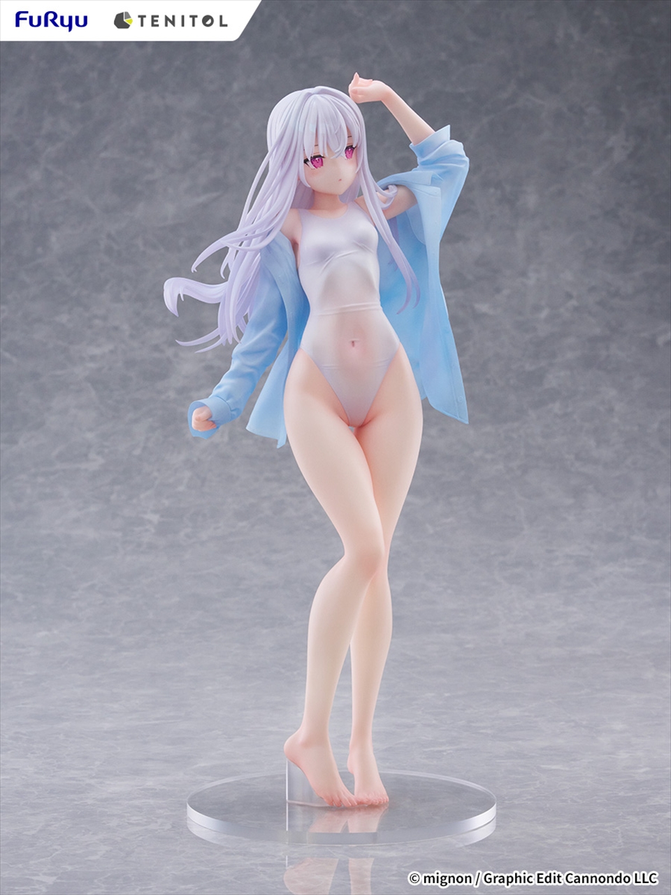TENITOL TALL MIGNON WORKS shiro Swimsuit ver. 3