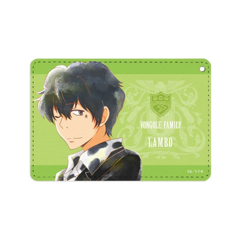 ランボ Ani-Art aqua label 1ポケットパスケース