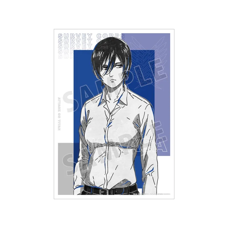 ミカサ Ani-Art BLACK LABEL A3マット加工ポスター