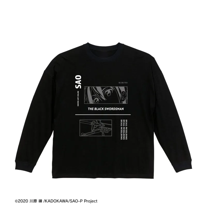 キリト BIGシルエットロングTシャツユニセックス(サイズ/L)