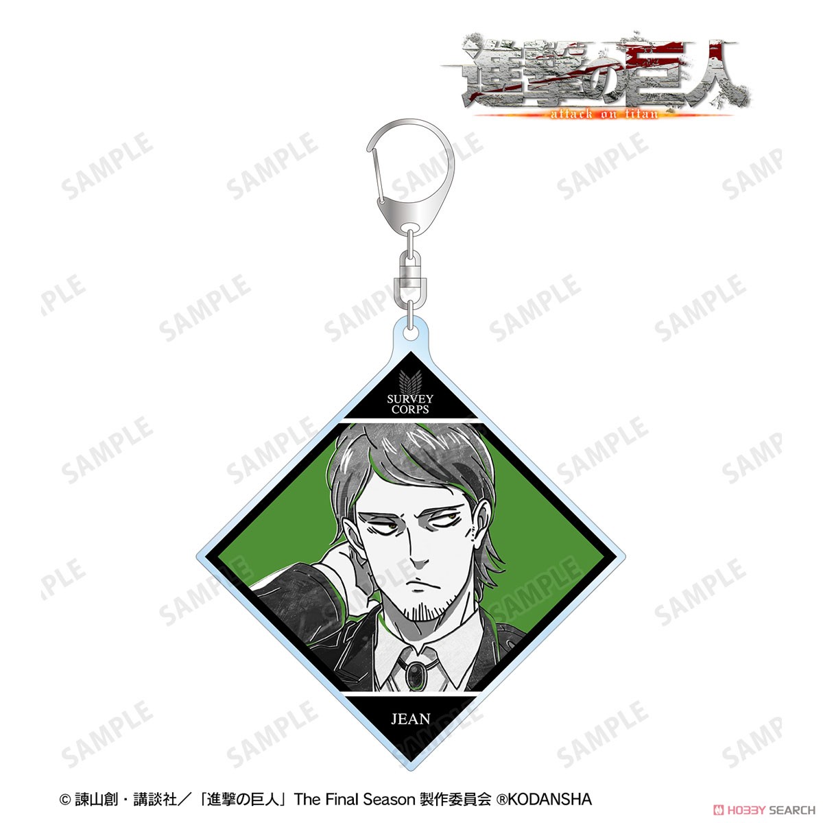 ジャン Ani-Art BLACK LABEL BIGアクリルキーホルダー 3