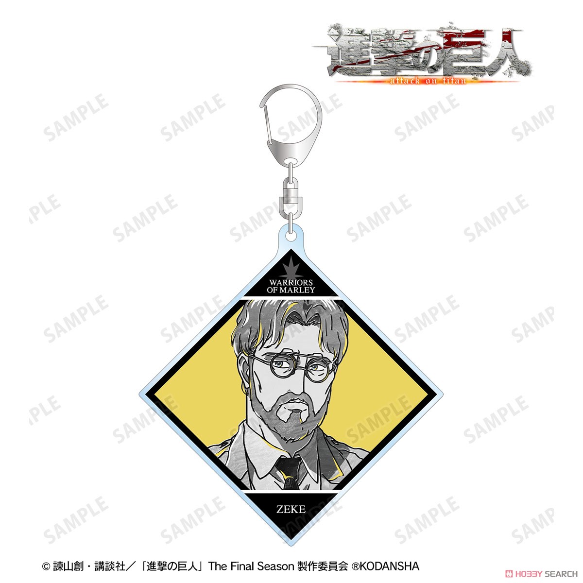 ジーク Ani-Art BLACK LABEL BIGアクリルキーホルダー 3