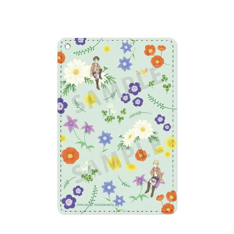 エルヴィン＆リヴァイ Botania 1ポケットパスケース