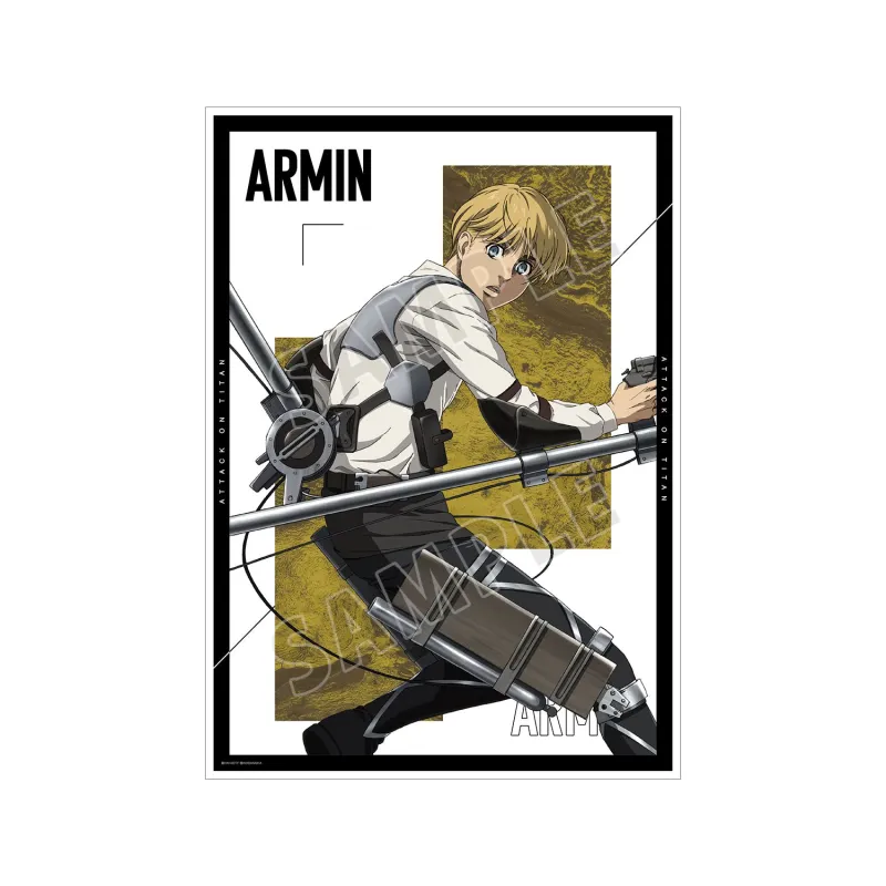 アルミン A3マット加工ポスター