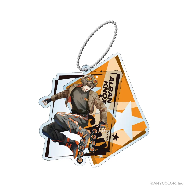 スライドアクリルキーホルダー アルバーン・ノックス※海外流通 NG※場売事後※POPUP ストア