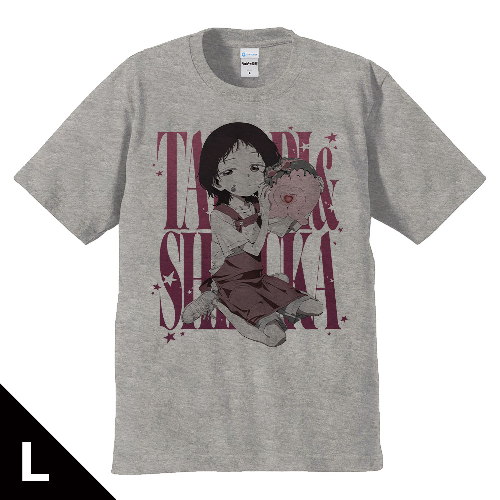 タコピーの原罪 Tシャツ しずか＆タコピー バレンタインver. Lサイズ 2