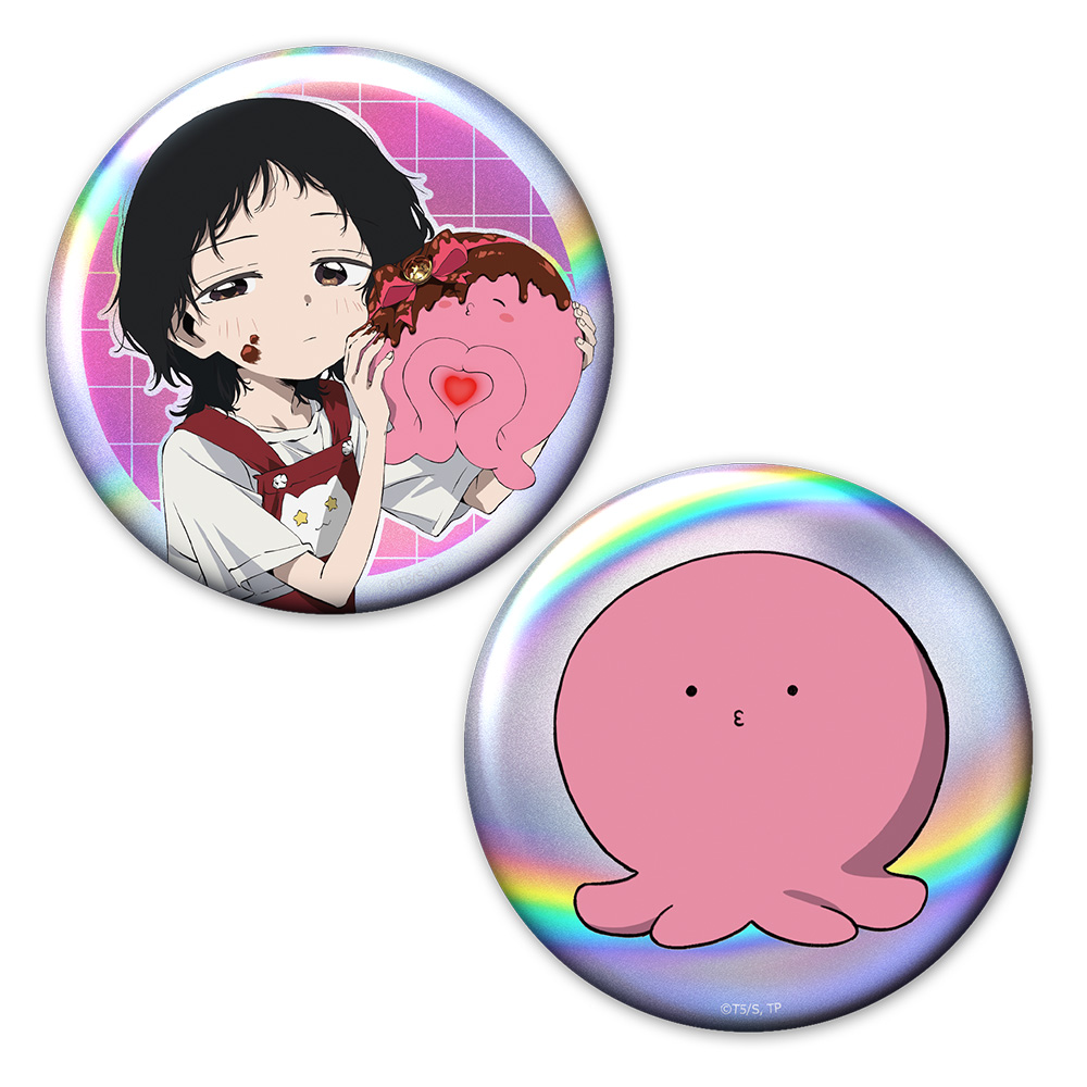 タコピーの原罪 ホログラム缶バッジ2個セット しずか&タコピー 2