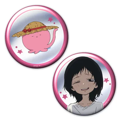 タコピーの原罪 メタリック缶バッジ2個セット タコピー&しずか