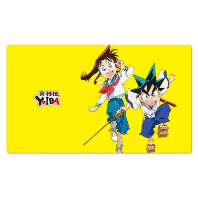 真・侍伝 YAIBA キャラクターラバーマット 刃&さやか