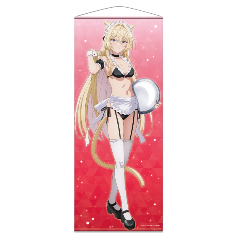 わたしが恋人になれるわけないじゃん、ムリムリ!(※ムリじゃなかった!?) ほぼ等身大タペストリー 王塚 真唯 猫耳水着メイドver.【描き下ろし】