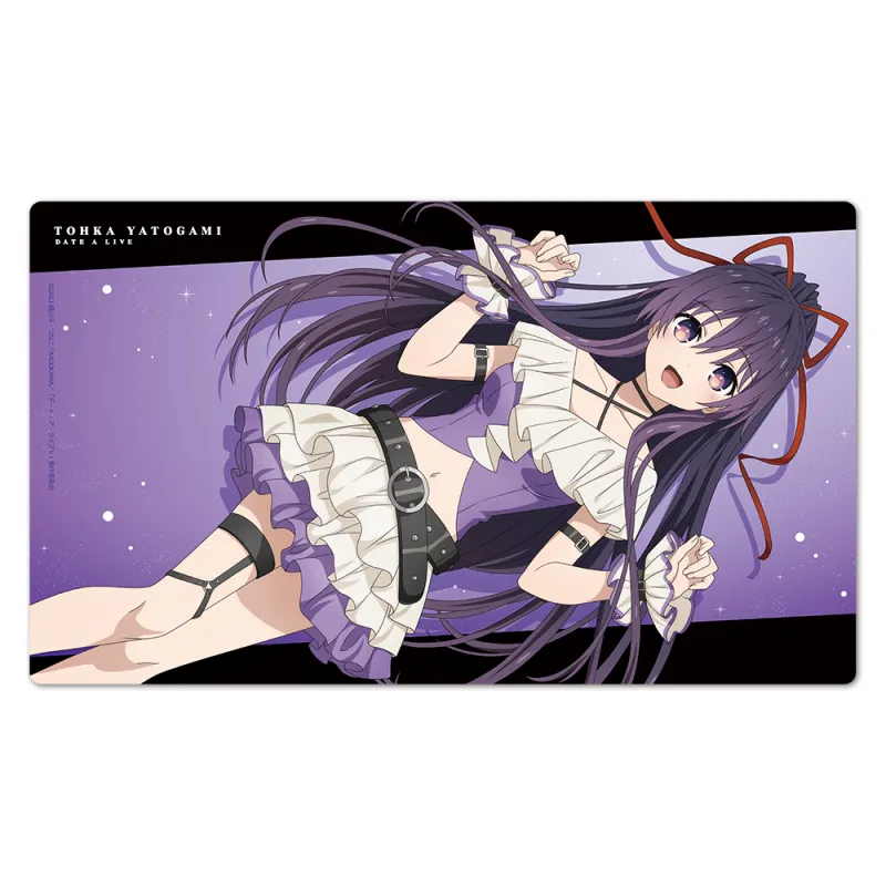 デート・ア・ライブV キャラクターラバーマット 夜刀神十香 ゴシックパンク ホワイトver. 【描き下ろし】