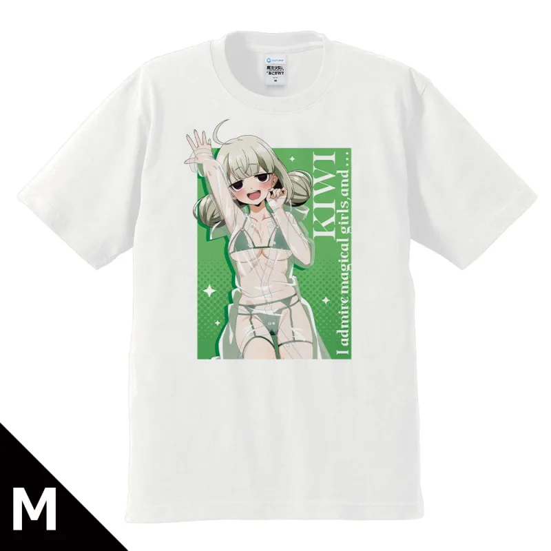 魔法少女にあこがれて　Tシャツ 阿良河キウィ レインコート水着ver. Mサイズ 【描き下ろし】