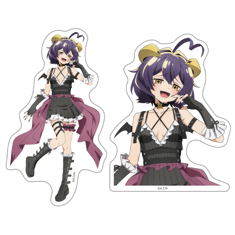 魔法少女にあこがれて　ダイカットステッカーセット マジアベーゼ ゴシックパンクver. 【描き下ろし】