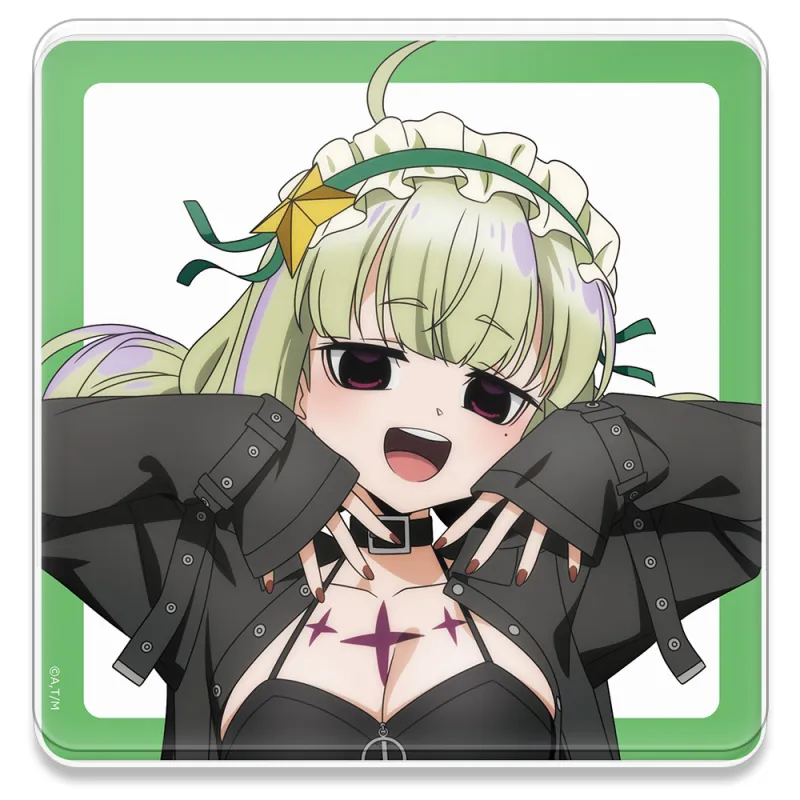 魔法少女にあこがれて　アクリルコースター(スタンド付) レオパルト ゴシックパンクver.【描き下ろし】