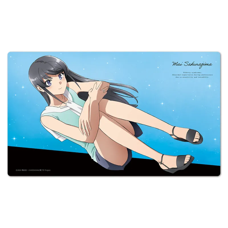 青春ブタ野郎はサンタクロースの夢を見ない キャラクターラバーマット 桜島麻衣