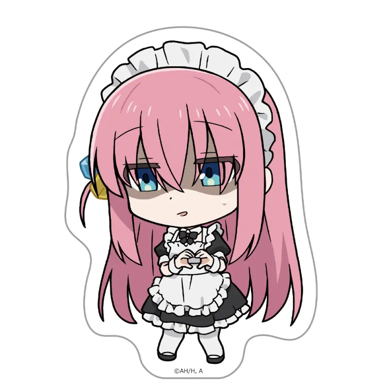 ダイカットステッカー 後藤ひとり メイド服ver.
