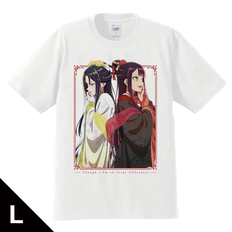ふつつかな悪女ではございますが ～雛宮蝶鼠とりかえ伝～ Tシャツ 玲琳（入れ替わり後）＆慧月（入れ替わり後）Lサイズ