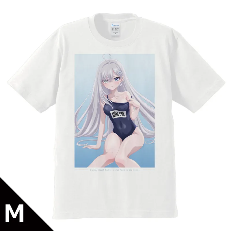 死亡遊戯で飯を食う。 Tシャツ Mサイズ 幽鬼 スクール水着ver.