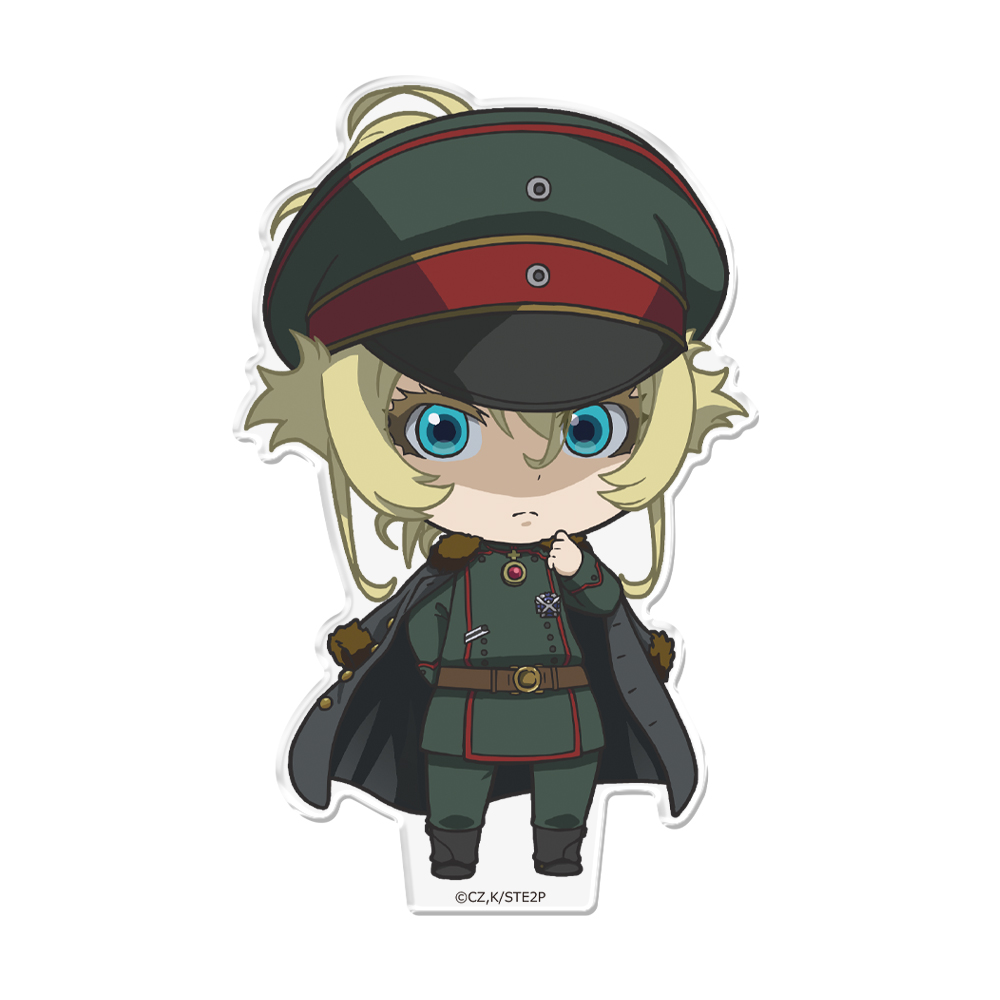 幼女戦記 ぷにこれ！アクリルフィギュア(スタンド付) 軍服ターニャ 2