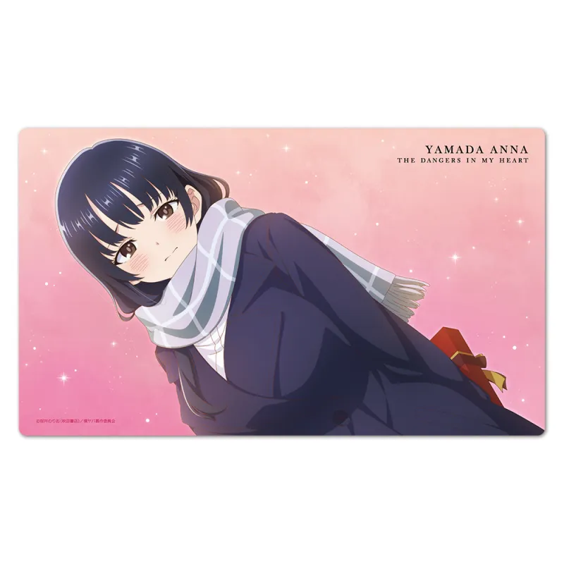 キャラクターラバーマット 山田杏奈 マフラーver.