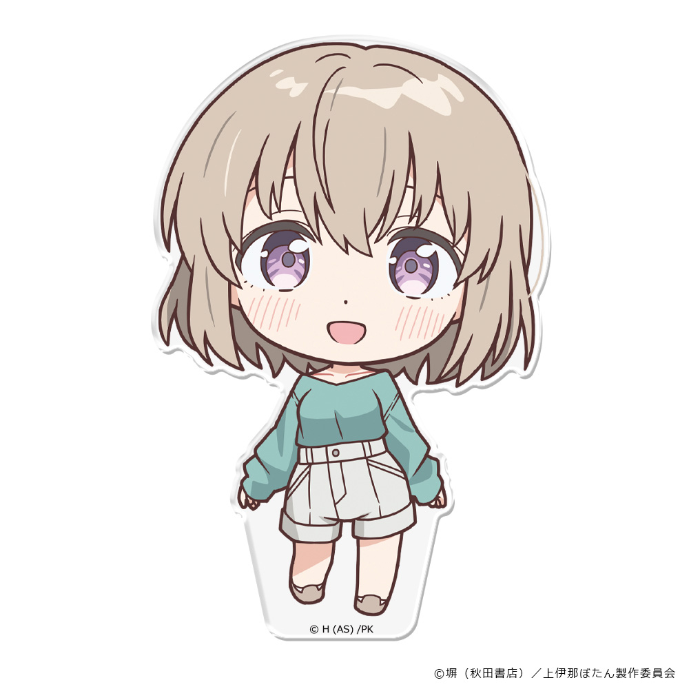 上伊那ぼたん、酔へる姿は百合の花 ぷにこれ！アクリルフィギュア(スタンド付) 砺波いぶき 2