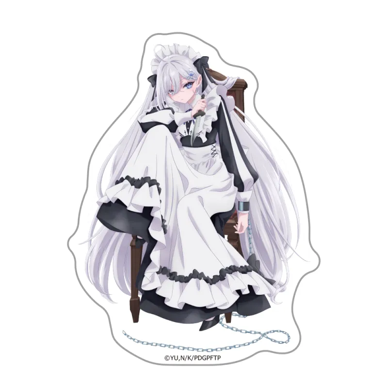 死亡遊戯で飯を食う。 ダイカットステッカー 幽鬼 GHOST HOUSE ver.