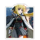 魔法少女リリカルなのは EXCEEDS Gun Blaze Vengeance ダイカットステッカー フェイト 1