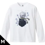 レッツゴー怪奇組 リブ付ロングスリーブTシャツ メチャ子 Mサイズ 1