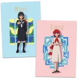 さよならララ クリアファイル ララ＆茉里 1
