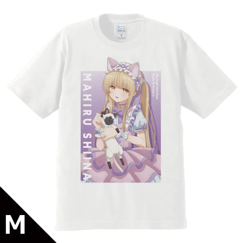 お隣の天使様にいつの間にか駄目人間にされていた件2 Tシャツ 椎名真昼 猫耳ロリィタファッションver. Mサイズ