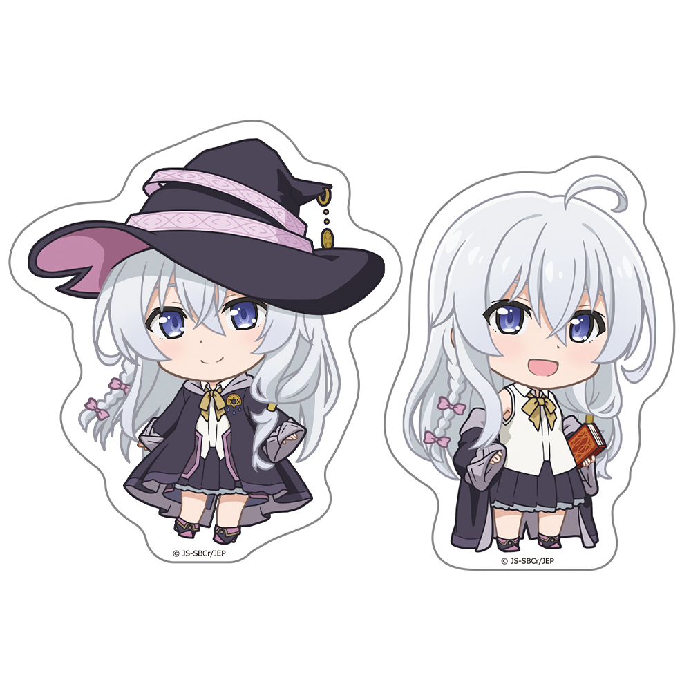 魔女の旅々 ダイカットステッカーセット イレイナ デフォルメver. 2