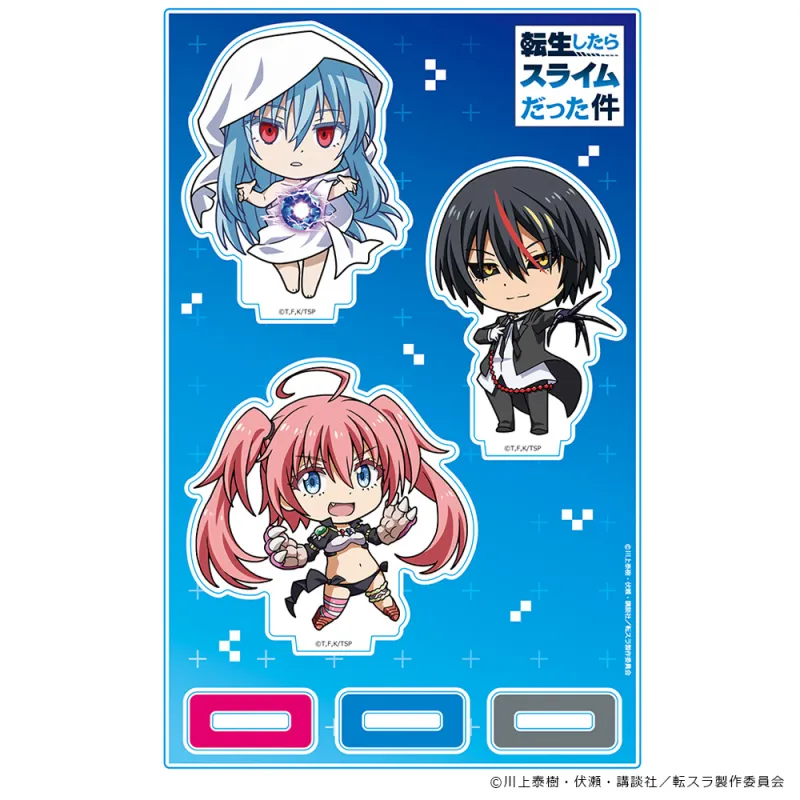 アクリルキャラスタンド ラファエル&ディアブロ&ミリム デフォルメキャラ