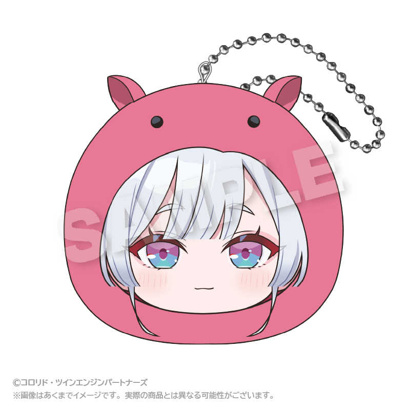 まるめいつクッションキーホルダー 月見ヤチヨ 2