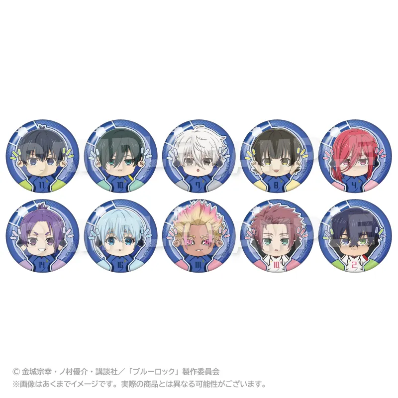 ブルーロック トレーディングぽいんつ缶バッジ