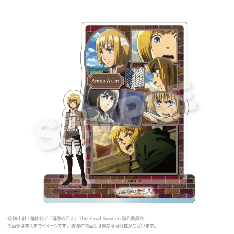 進撃の巨人　メモリーズアクリルマスコット アルミン・アルレルト