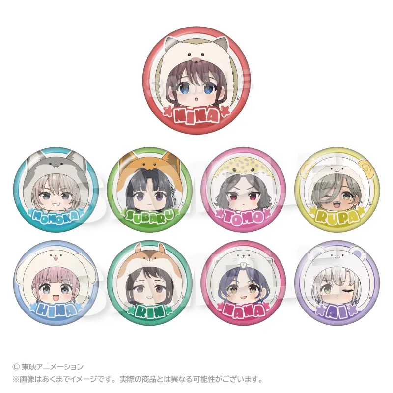 ガールズバンドクライ トレーディングまるめいつ缶バッジ Vol.2