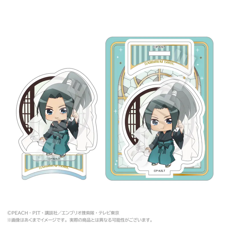 しゅごキャラ! ミニキャラアクリルマスコット まるまどver. サムライソウル