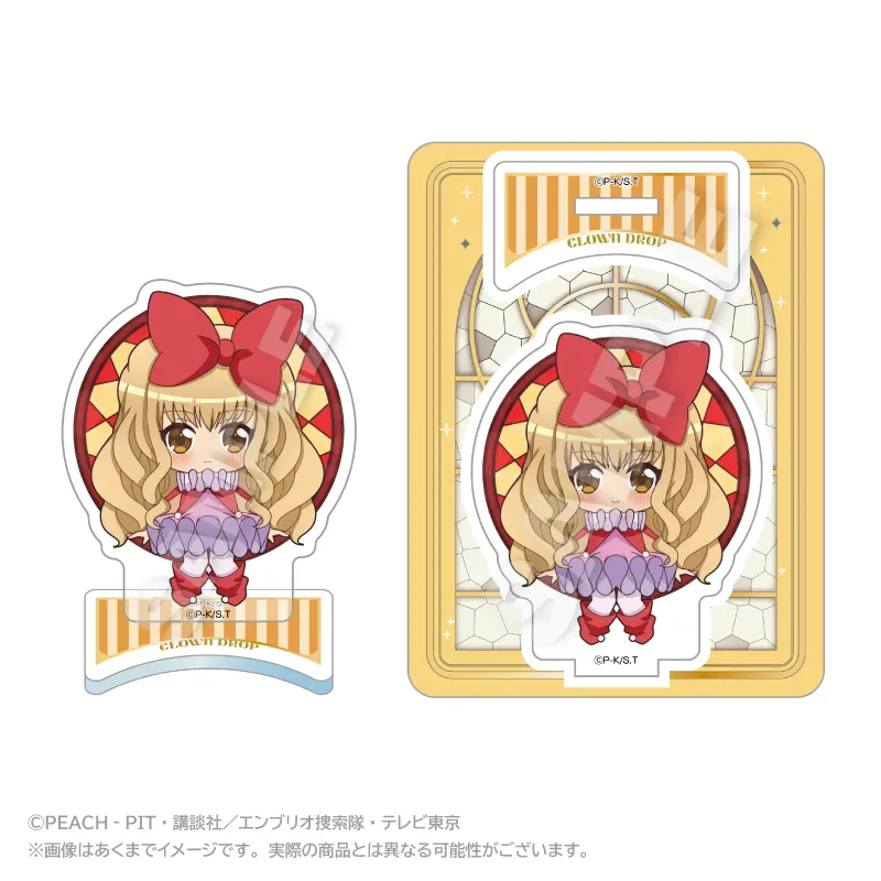 しゅごキャラ! ミニキャラアクリルマスコット まるまどver. クラウンドロップ