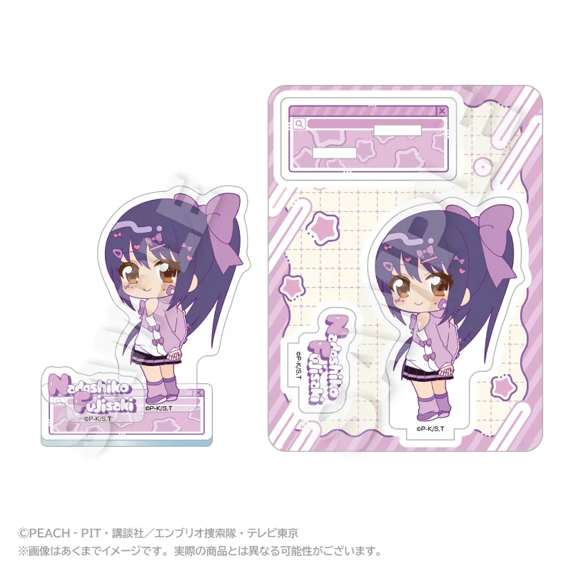 しゅごキャラ！ ミニキャラアクリルマスコット vivid ver. 藤咲なでしこ