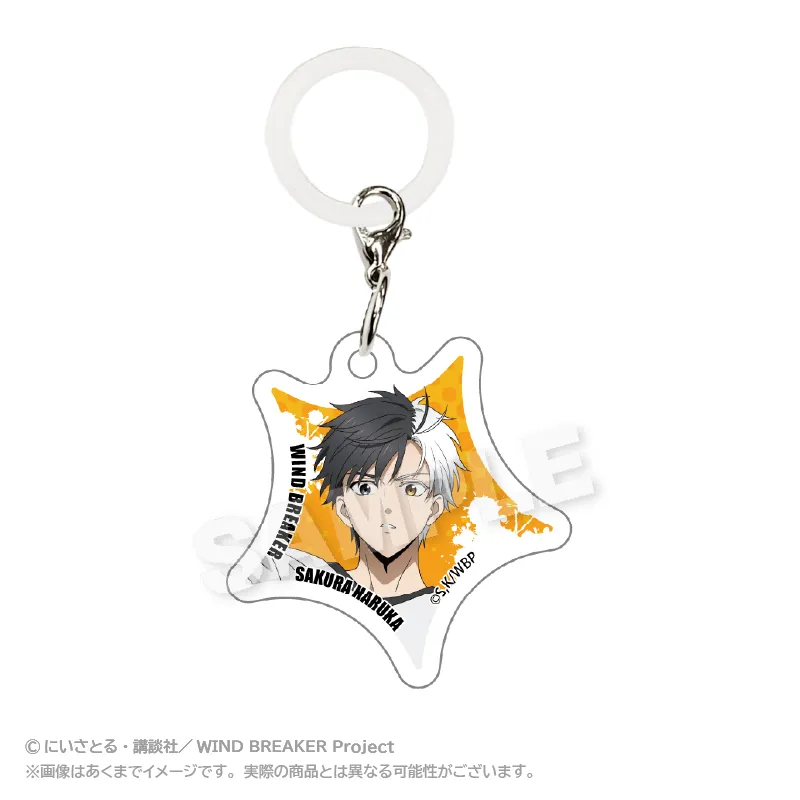 WIND BREAKER アクリルチャーム アクロバットver. 桜 遥